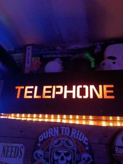Telephone sign