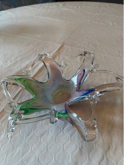 Vintage Murano Art Glass dish