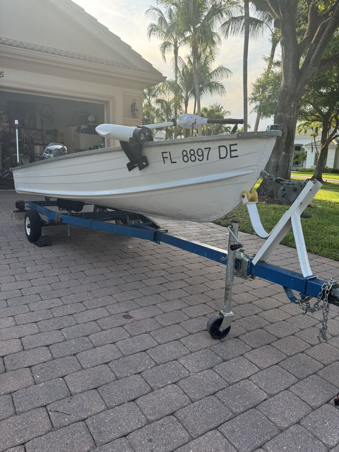 StarCraft 14ft Fully Restored Jon Boat with 20hp Yamaha.