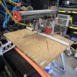 Rigid Radial Arm Saw - Make Offers