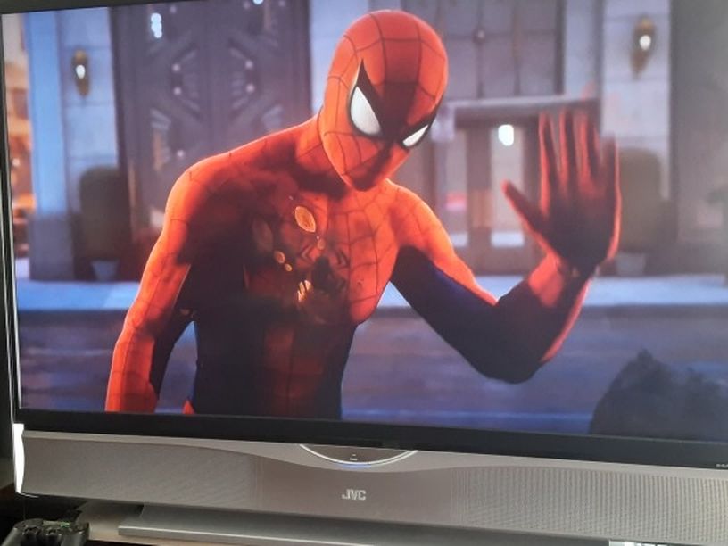 PS5 ready 56inches JVC 1080i DLP TV With Remote Control And HDMI Port