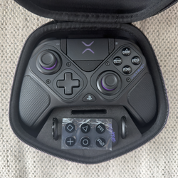 Victrix Pro BFG Wireless Controller for PS4/PS5/PC, Sony 3D Audio, Modular Back Buttons/Clutch Triggers/Joystick