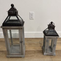 Wooden Lanterns
