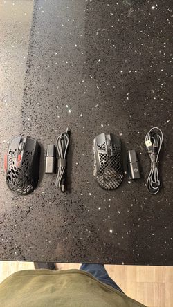 Steelseries Diablo 4 mouse and Steele series mmo mouse