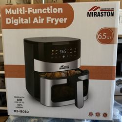 MIRASTON 6.5QT Smart Digital Air Fryer
