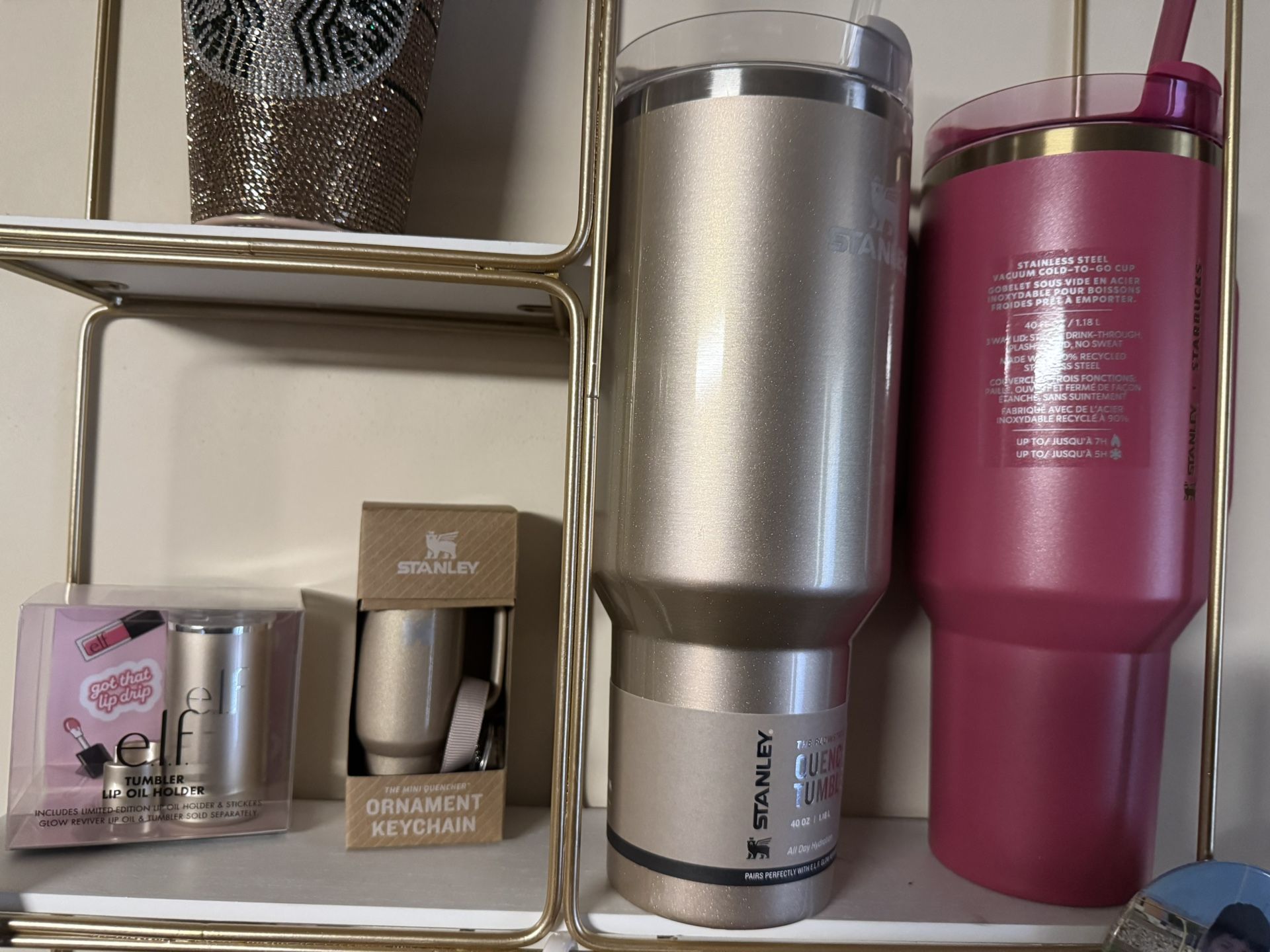 Elf Stanley And Starbucks Stanley Collection