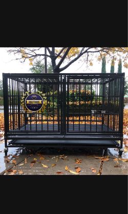 Dog pet cage kennel size 43 with divider and trays new in box 📦