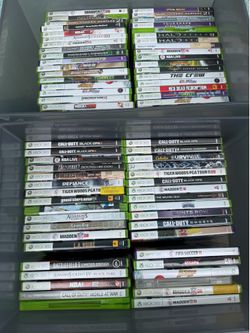 Xbox 360 Games – Your Choice $5 Each