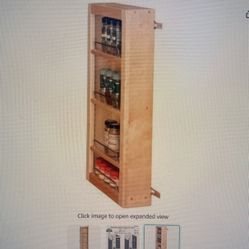 6”x42” Rev A Shelf Wall cabinet Filler