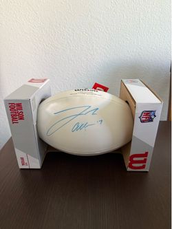 Josh Allen Signed Football