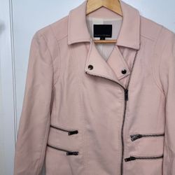 Pink Banana Republic Moto Women’s Jacket - Size 8