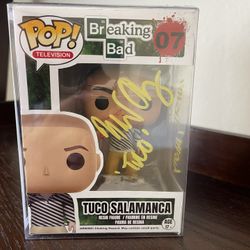 Breaking Bad Tuco #2 Autographed Funko Pop