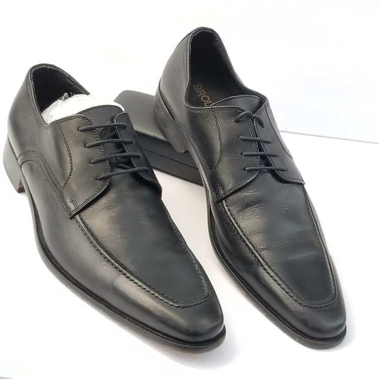 Men's BROLETTO Oxford laced up dress shoes Size 10