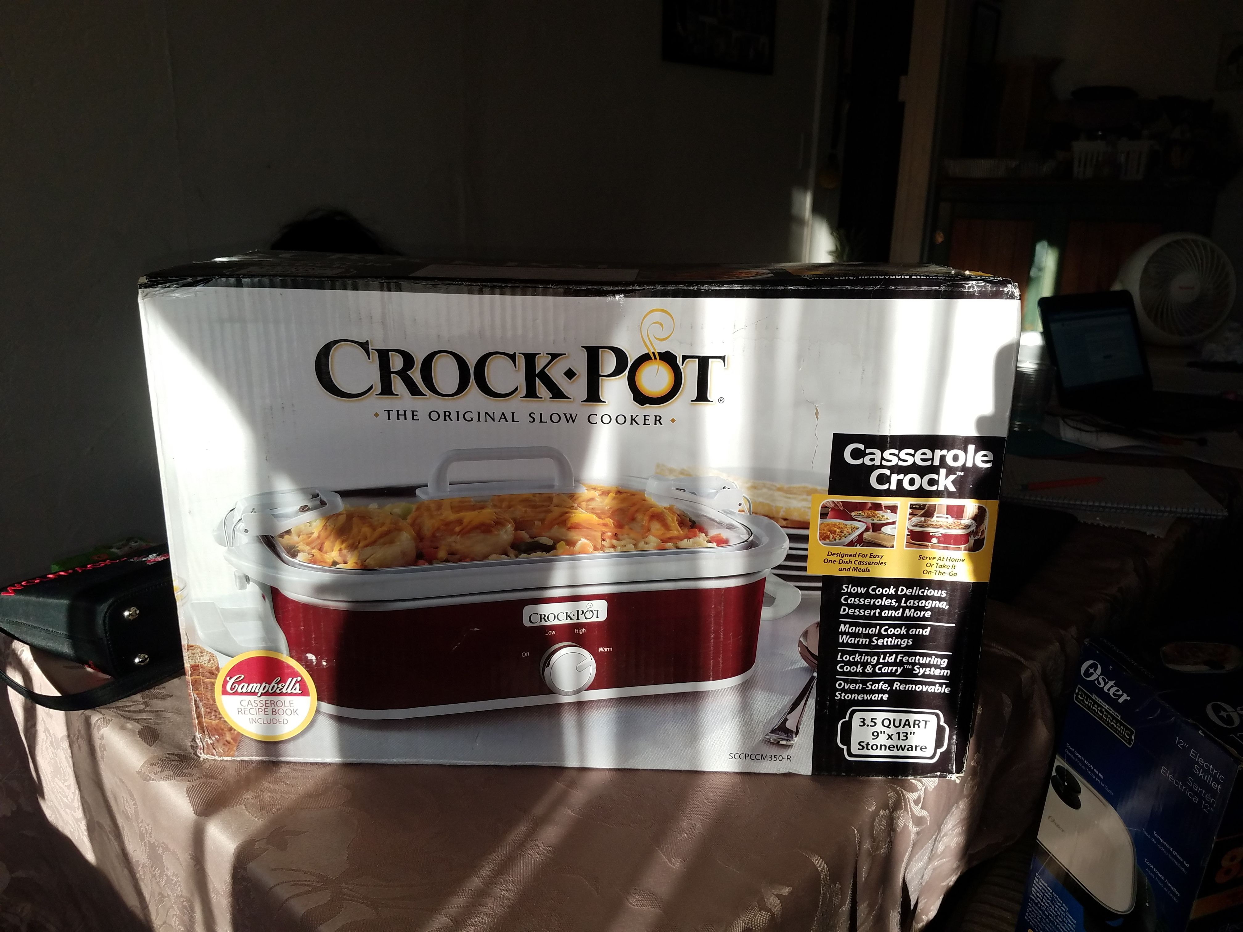 Casserole crock pot