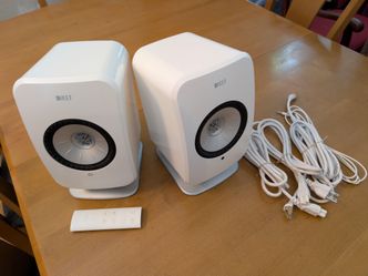 KEF LSX audiophile powered speakers/monitors