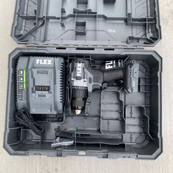 New Flex Drill Driver With Charger And Case