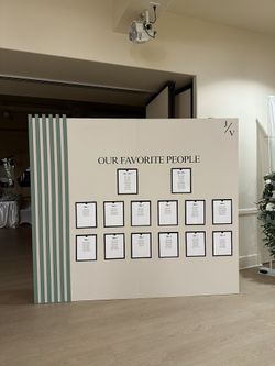 Wedding Seating Chart