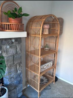 Wicker Rattan Shelf