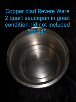 Two Quarts Saucepan 