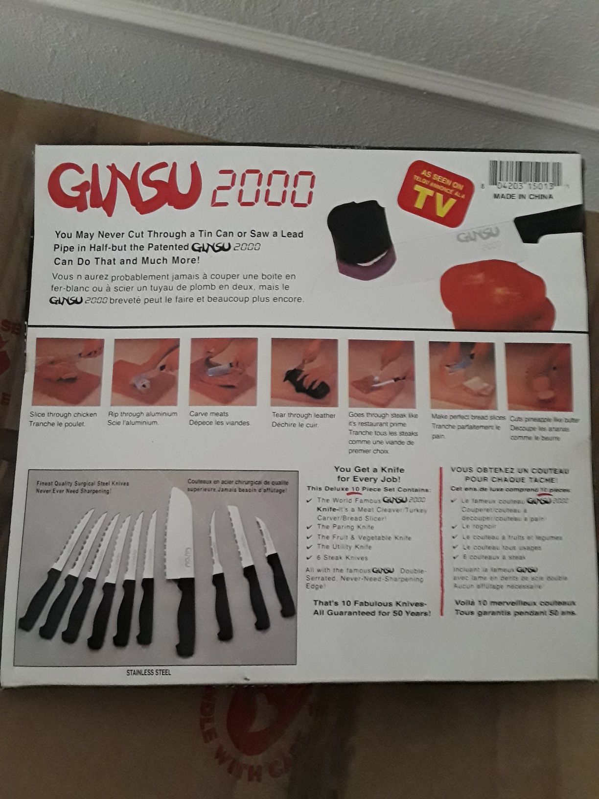 Ginsu 2000 Knife Set