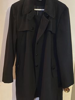 WOOL WOMEN COAT SIZE XL