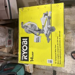 Ryobi 14 amp 10 miter saw