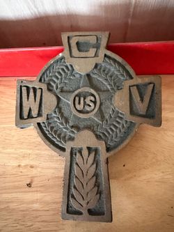 Civil War Catholic war veteran grave marker
