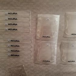 4pcs Transparent Car Door Handle Cup Protector Stickers Protection Film For Acura