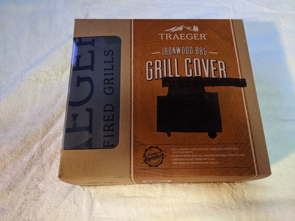 Traeger BBQ Ironwood 885 Grill Cover - Brand New