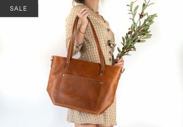 LEATHER TOTE BAG | LB