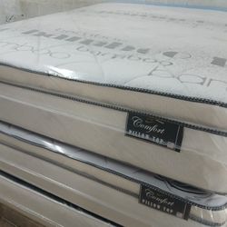 $200 Firm Or Soft Queen Pillow Top Mattress 