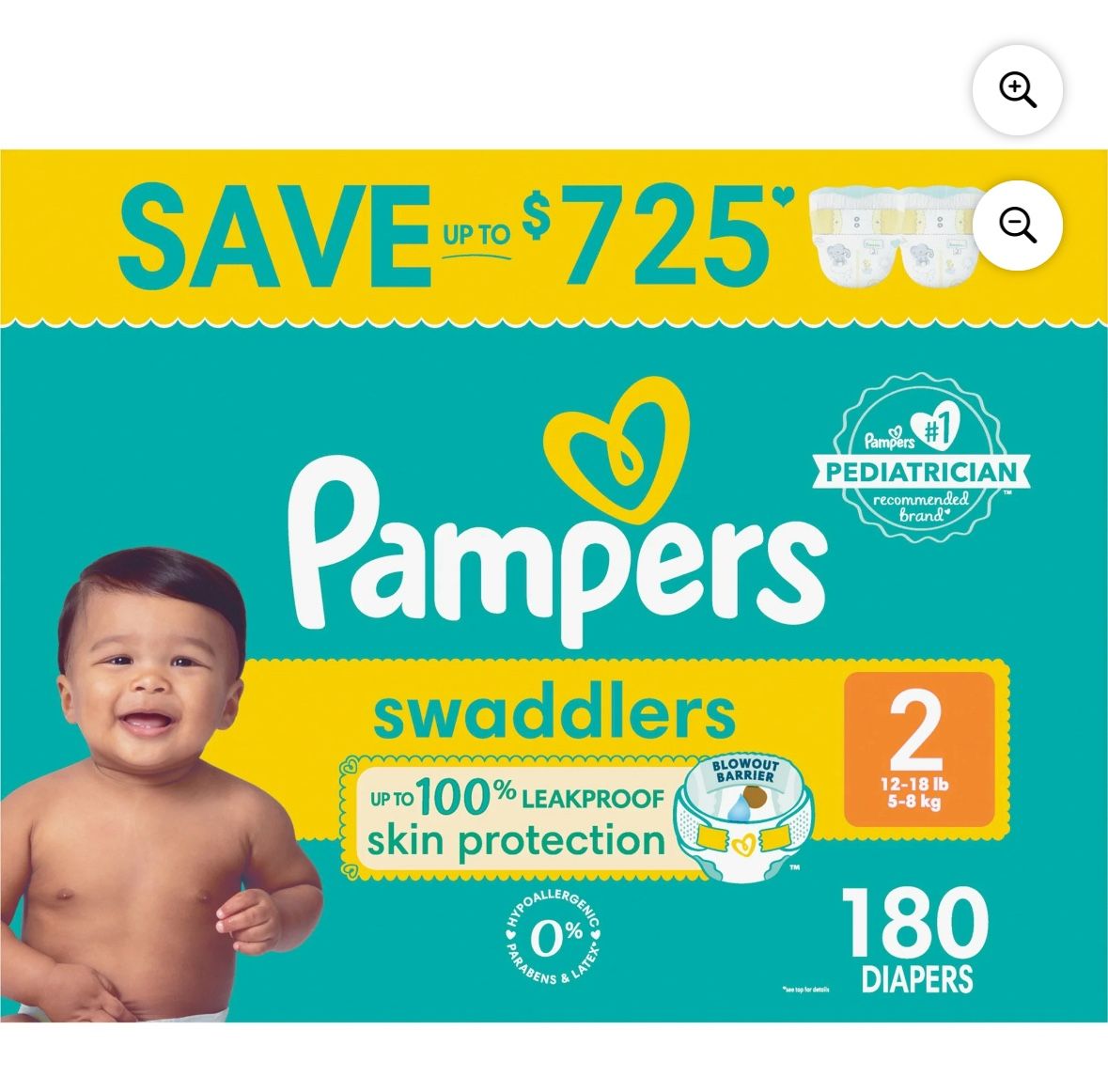 Pampers Swaddlers