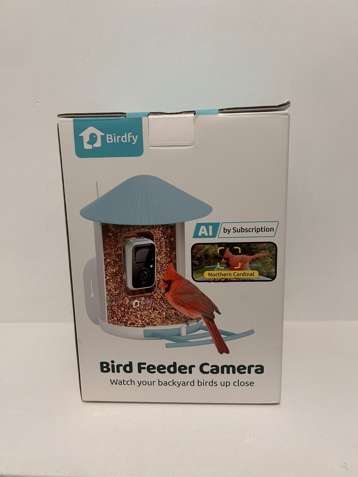 Birdfy Solar Powered Ai Smart Bird Feeder with Camera
