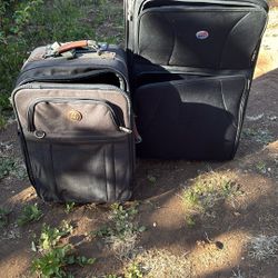 Suitcases - 2 Pair 