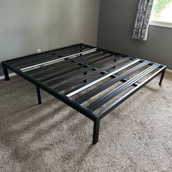 King Platform Bed Frame