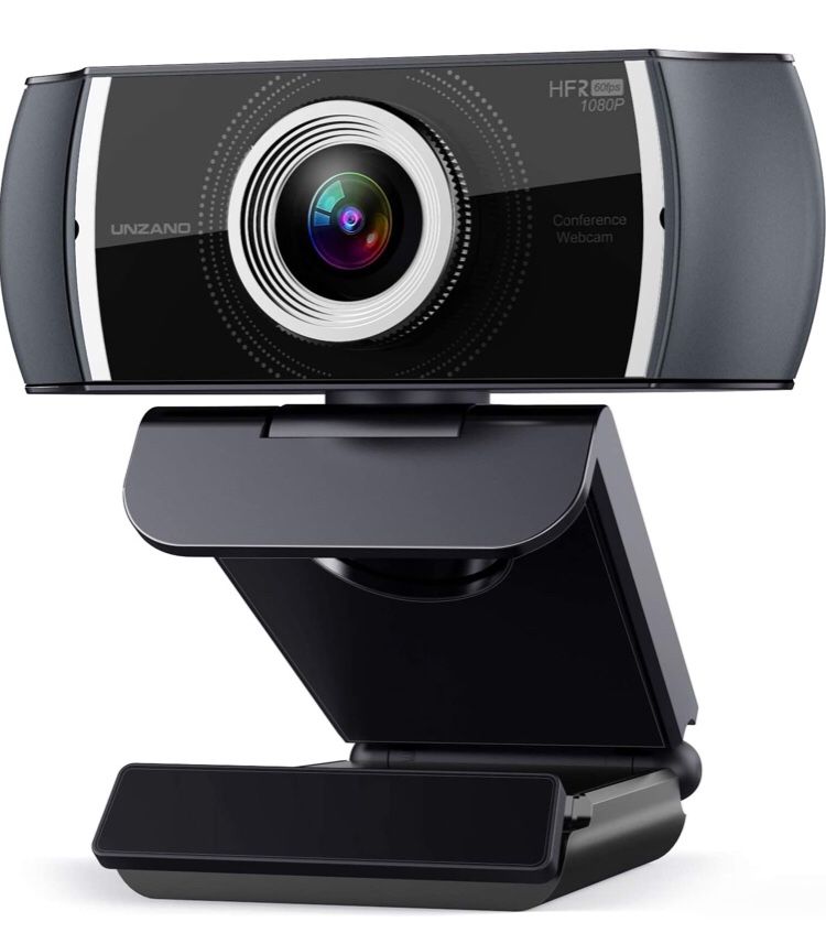 Brand new 1080P 60FPS Webcam, Full HD 1080P Webcam, USB Desktop Webcam for Streaming, Computer Cameras with Dual Noise Reduction Microphone for Video