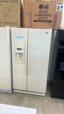 Fridge side by side Maytag
