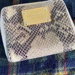 Michael Korse Snakeskin Wallet