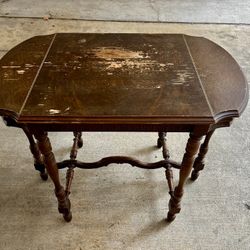 1920s Kiel Table. Needs Refinishing