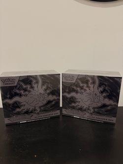 Pokemon Pitch Black Pokemon Center Elite Trainer Box
