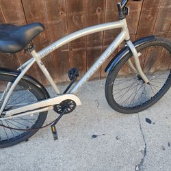 KENT SEACHANGE LARGE STEEL BEACH CRUISER SINGLE SPD BIKE RIDES GREAT 💯 8