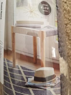 Blue And Off White Area Rug, Never Used! REDUCED