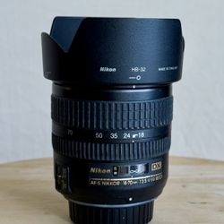 Nikon AF-S 18-70mm f3.5-4.5G ED-IF DX Zoom Lens