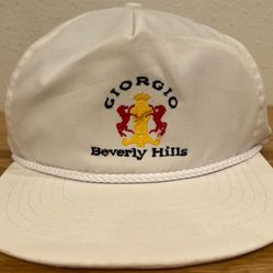 Vintage Giorgio Beverly Hills Hat
