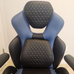 Premium Shaquille O’Neal™ Sciron Big & Tall Ergonomic High-Back Executive Gaming Office Chair (Black/Blue)