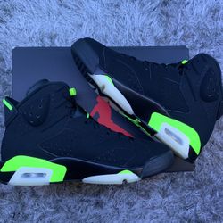 Jordan 6 Retro “Electric Green” Size:10.5 DS Brand New