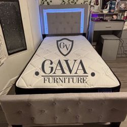 Twin Bed New 🆕 $299 Free Matress Delivery Today 💯🔊