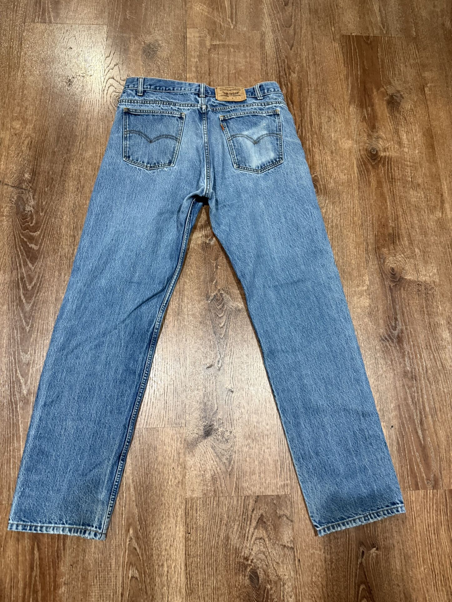 Levi’s blue denim jeans Orange tab size 36x33,All Products : American Fashion Style Bags On Sale