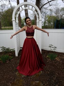 2 Piece Prom Dress