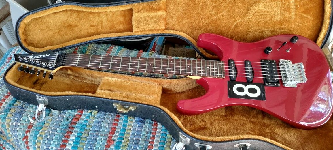 Polaris Guitar With Guitar Case